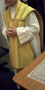 Fiddle Back Chasuble